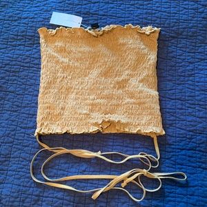 Smocked Wrap-Around Tube Top